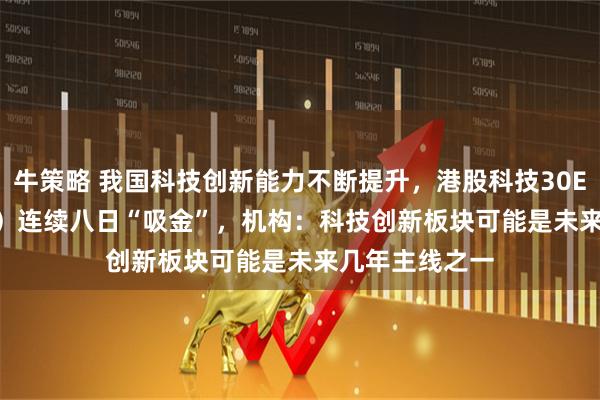 牛策略 我国科技创新能力不断提升，港股科技30ETF（513160）连续八日“吸金”，机构：科技创新板块可能是未来几年主线之一